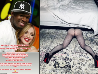 Madonna says 50 Cent is "jealous" and won't "look as good" as her after he posted meme mocking her explicit bedroom photos