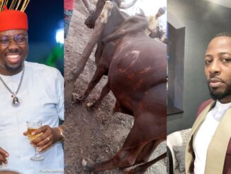 Obi Cubana Gifts Tunde Ednut N5M, 6 Cows For His Birthday Party