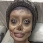 See 'Zombie Angelina Jolie' True Face After Release Rrom jail