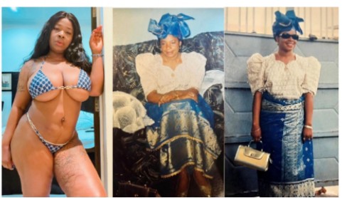 Popular Nigerian Porn Star, Afrocandy shares throwback pictures, Says She Was One A Born Again Housewife Latest Songs