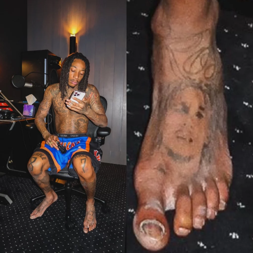  Image of Wiz Khalifa’s toes leaves surprising reactions on Twitter after he shared new photos